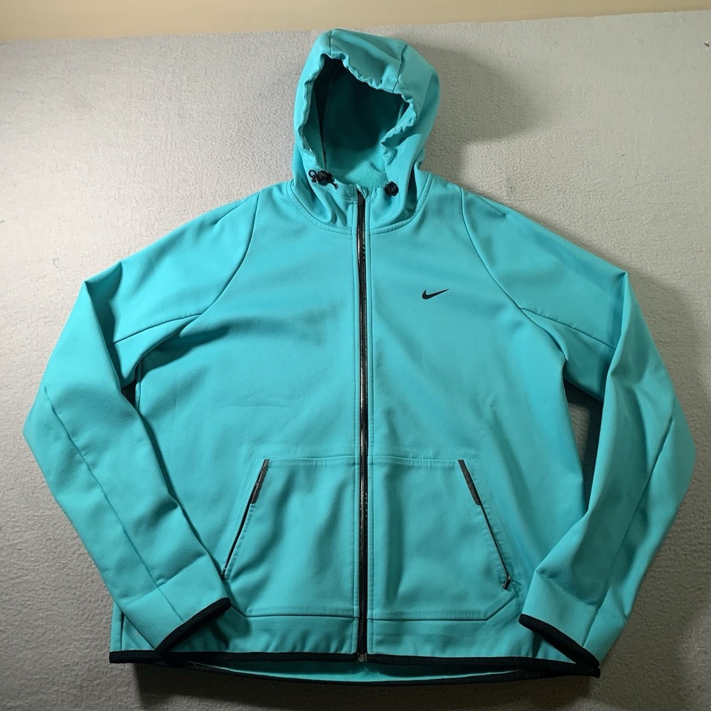 Nike Hypertech Storm Fit FZ Hoody Jacket Turquoise men XL